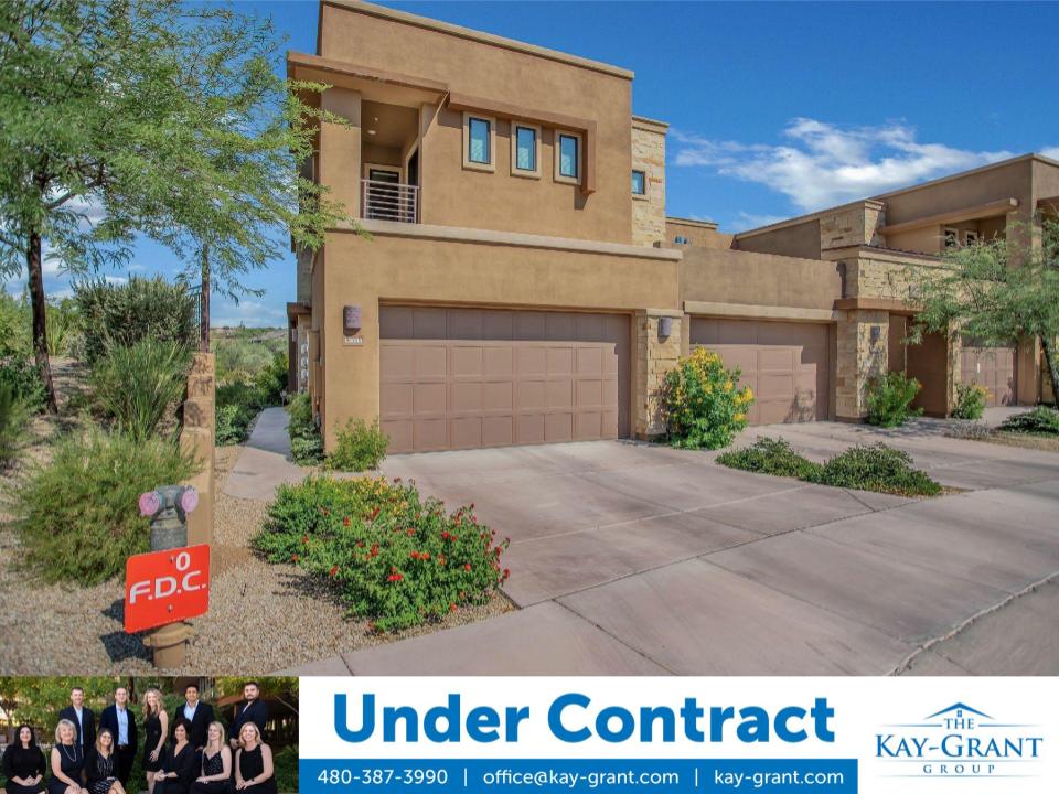 UNDER CONTRACT 3Bedroom Townhome in North Scottsdale
