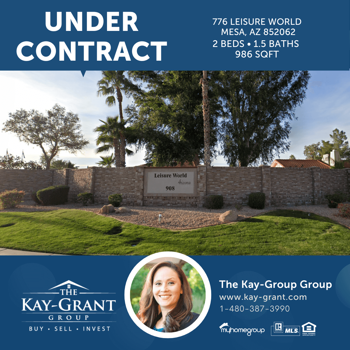 UNDER CONTRACT TwoBedroom Mesa Home