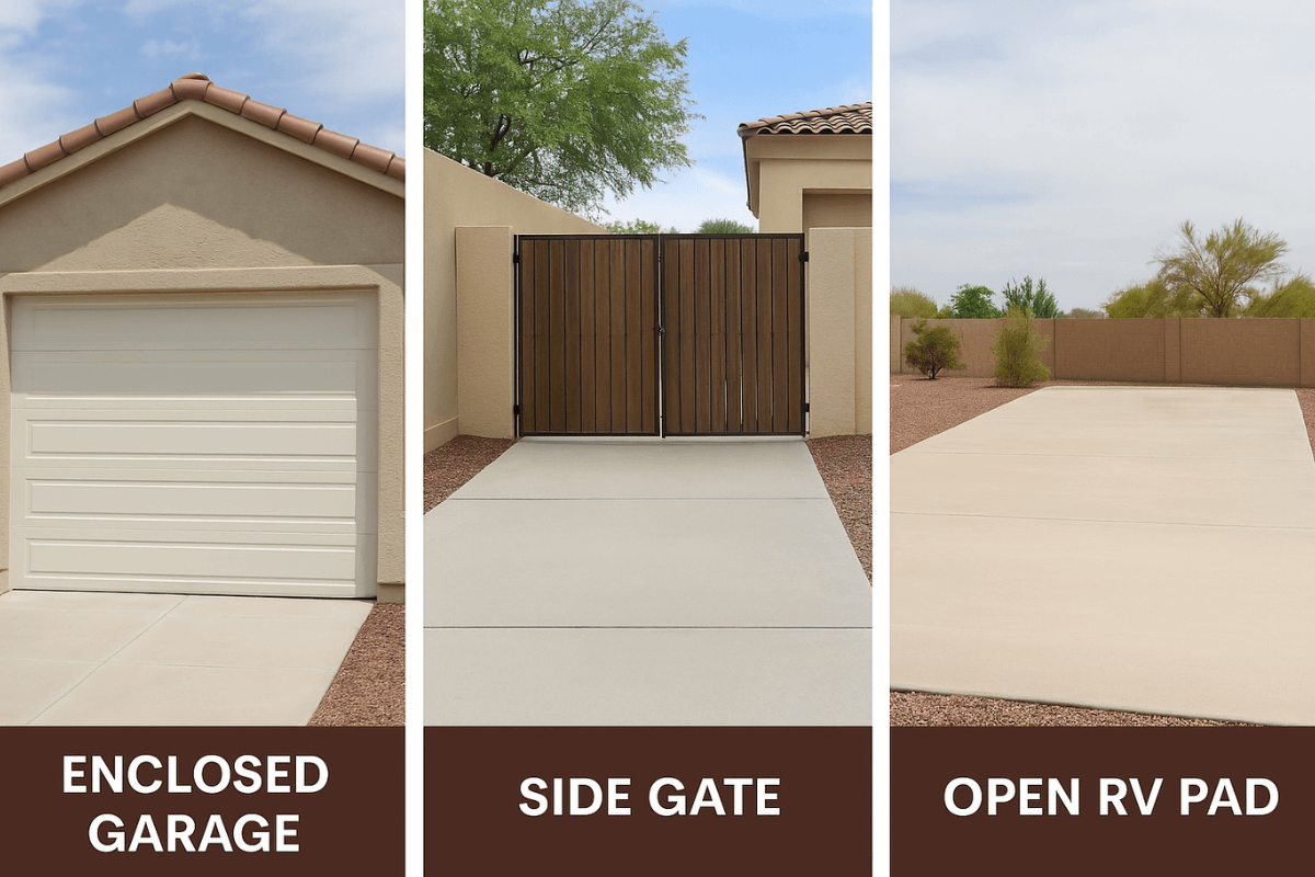 RV Garage Homes for Sale in Arizona