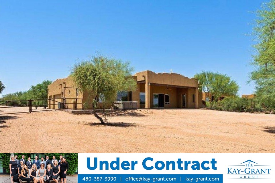 Rio Verde Foothills Home Under Contract