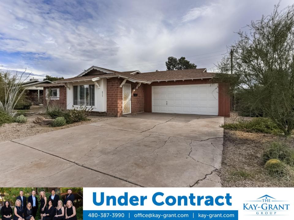 3-Bedroom Scottsdale Estates Home Under Contract