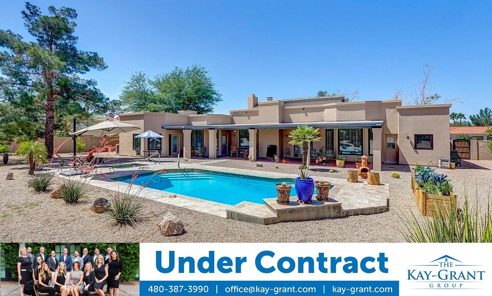 Scottsdale Foothills Home Under Contract