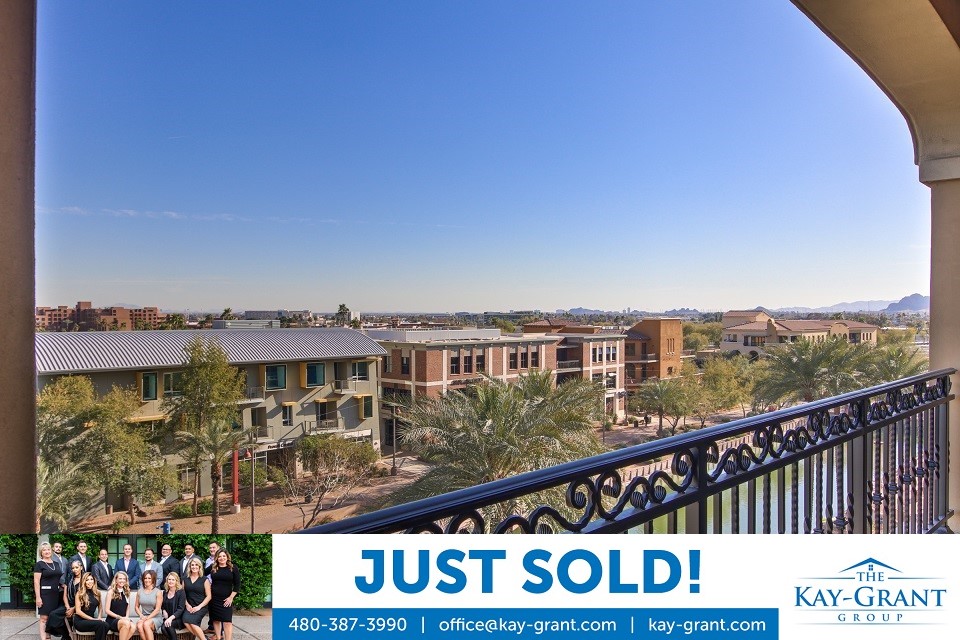 JUST SOLD Scottsdale Waterfront Condo with Views