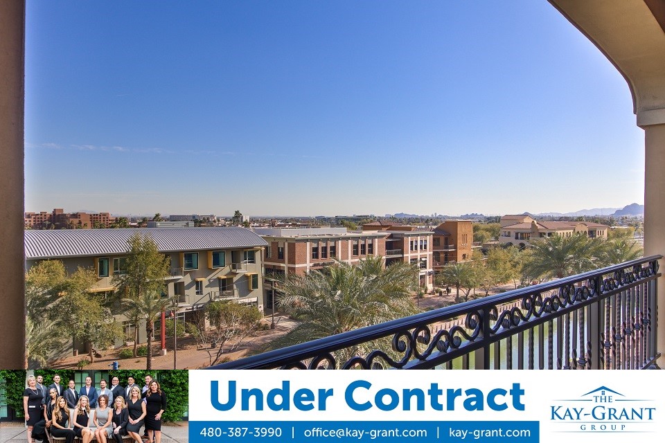 Scottsdale Waterfront Condo Under Contract