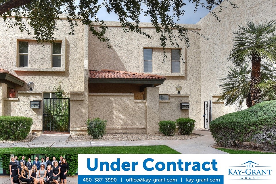Sonora Shadows Townhome in Scottsdale Under Contract