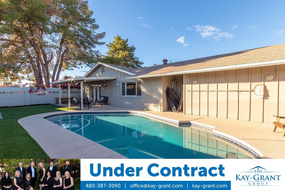 Tempe Gardens Home with Pool Under Contract