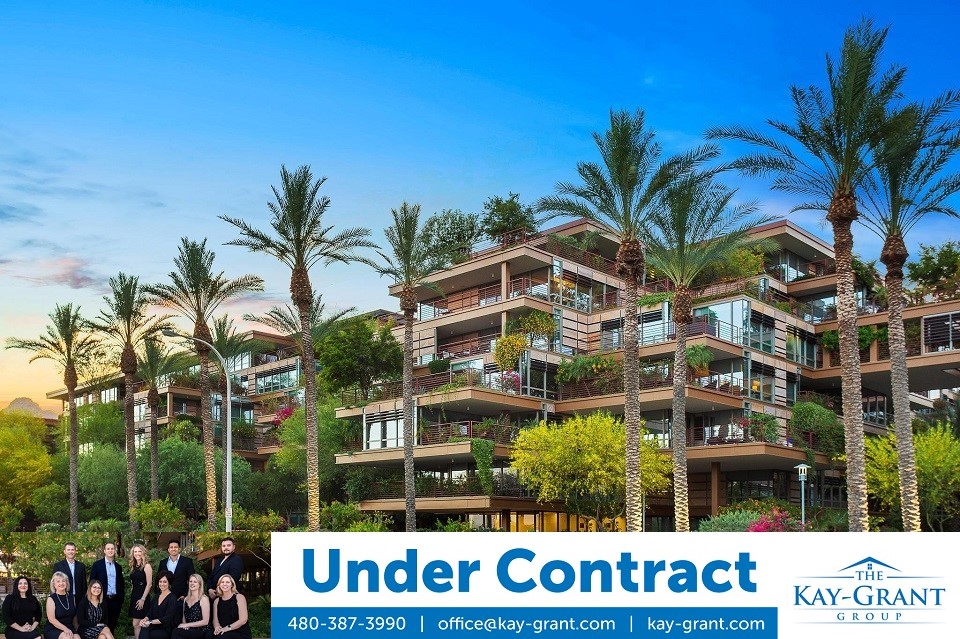 Third Floor Optima Camelview Condo Under Contract