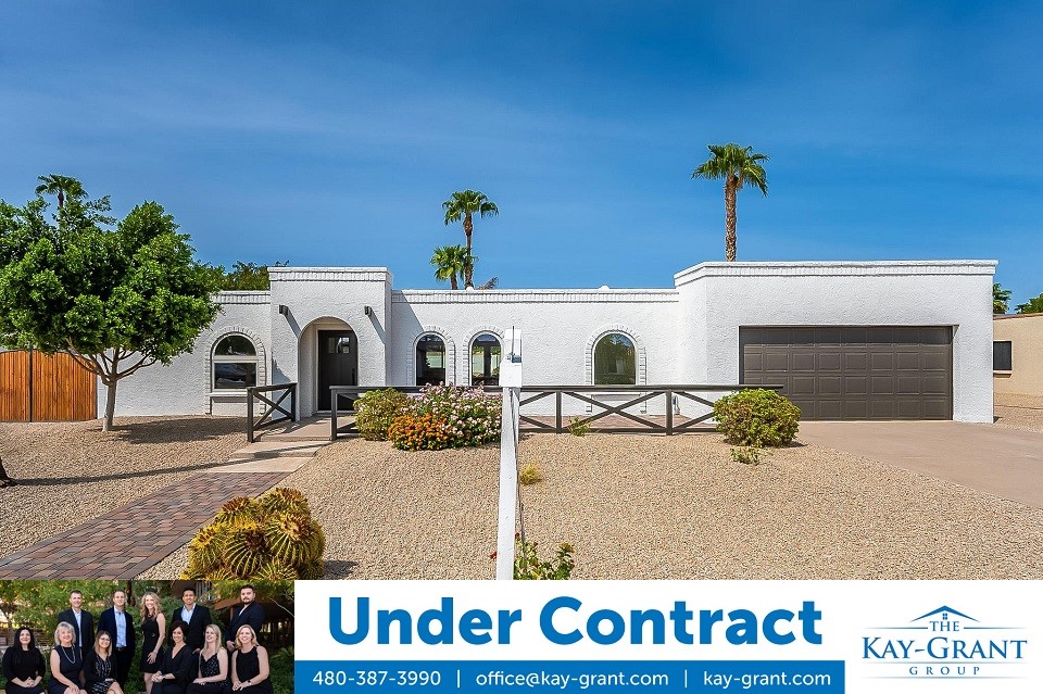 Under Contract Cactus Glen Scottsdale Home