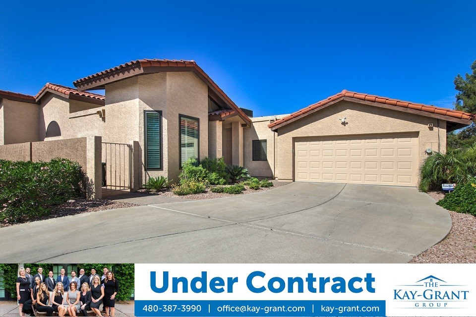 UNDER CONTRACT Orangetree Villa in Scottsdale