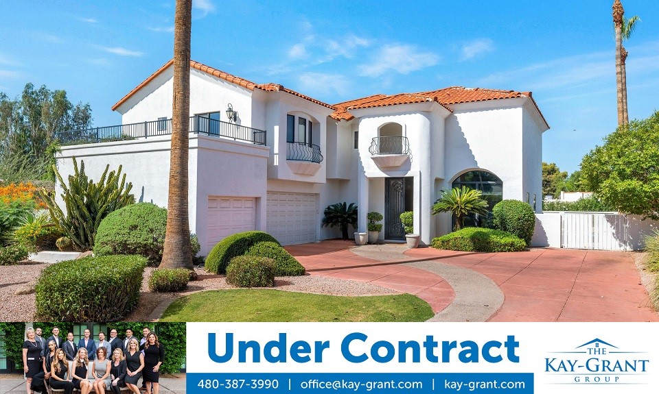 Vista Del Lago Home Scottsdale Under Contract