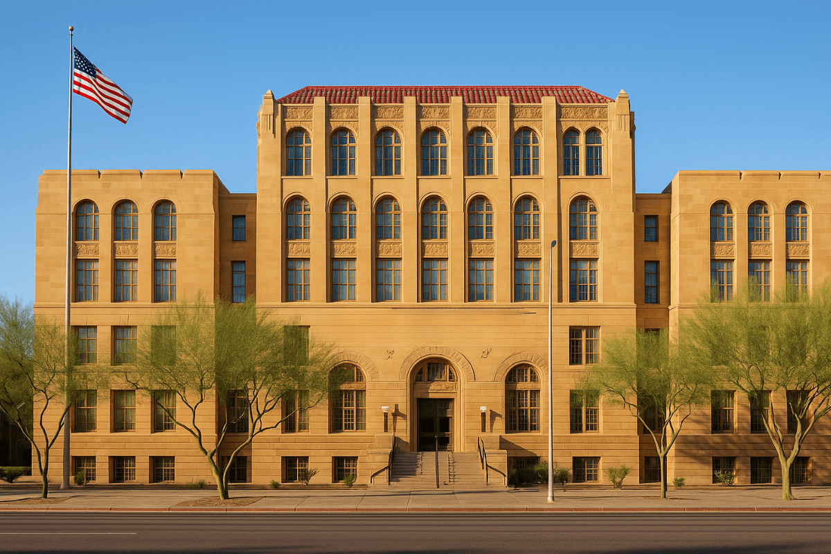  Maricopa County Superior Court building in Phoenix, Arizona where probate cases are filed