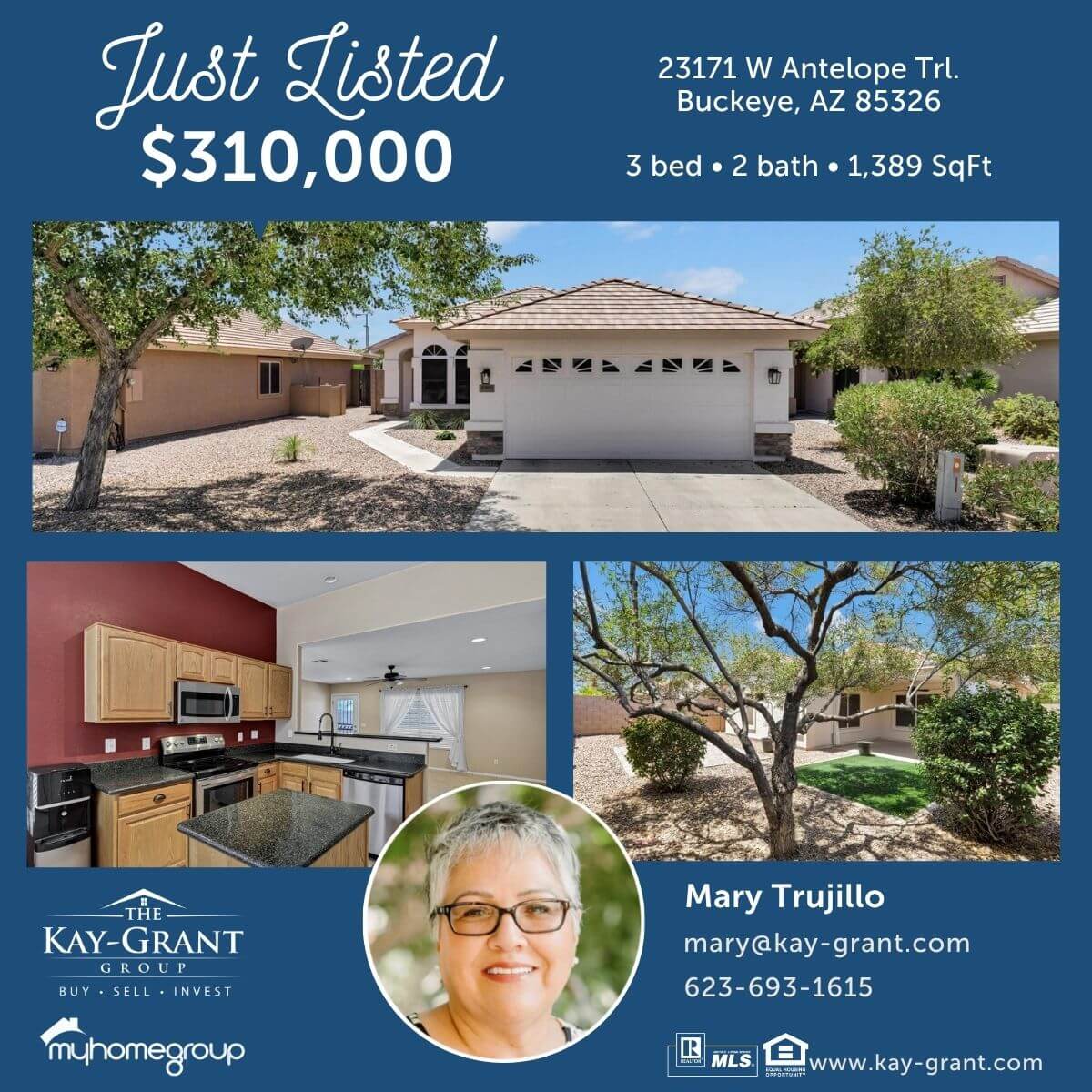 Sundance 55+ home in Buckeye, Az