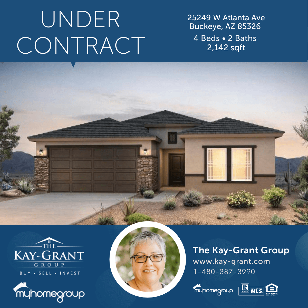 Buckeye new construction home under contract