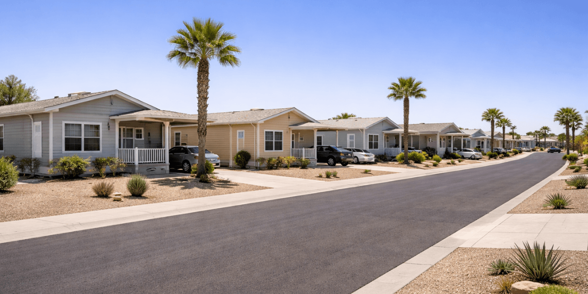 55+ manufactured homes communities in Chandler