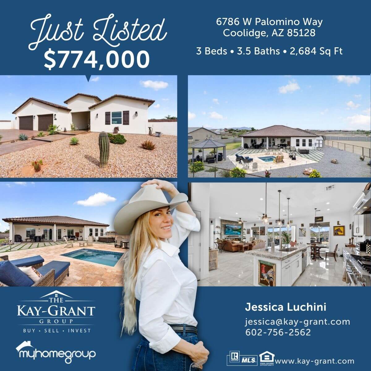 Coolidge equestrian estate for sale