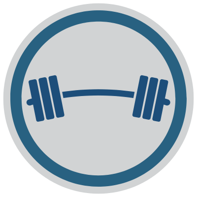icon of weights representing optima camelview amenities 