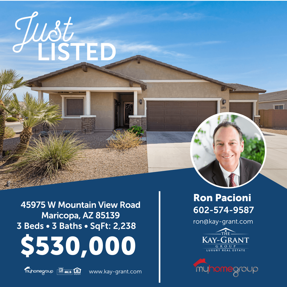 Just Listed Maricopa Az Home