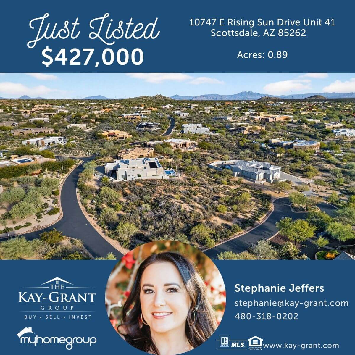 north scottsdale homesite .89-acres for sale