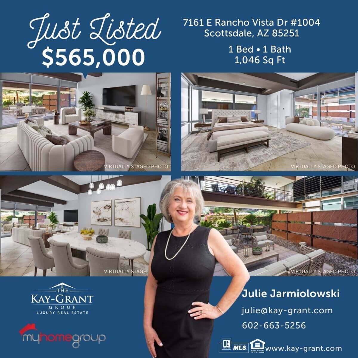 one-bedroom optima camelview condo for sale