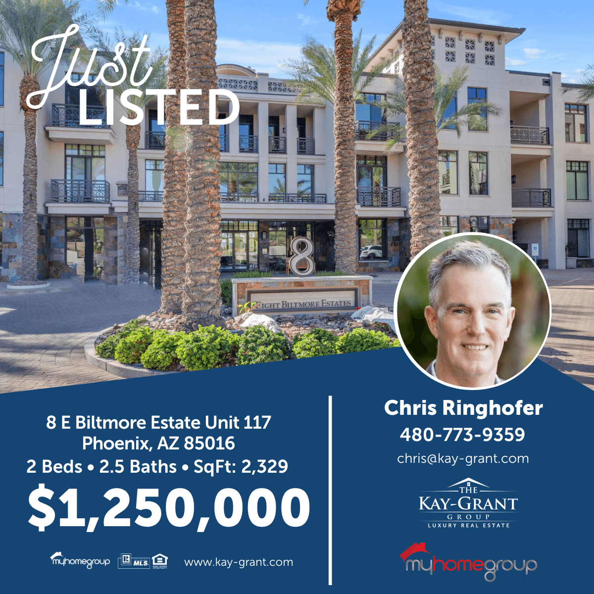 Phoenix Biltmore condo just listed