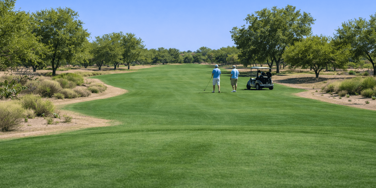 golfers at springfield 55+ golf course
