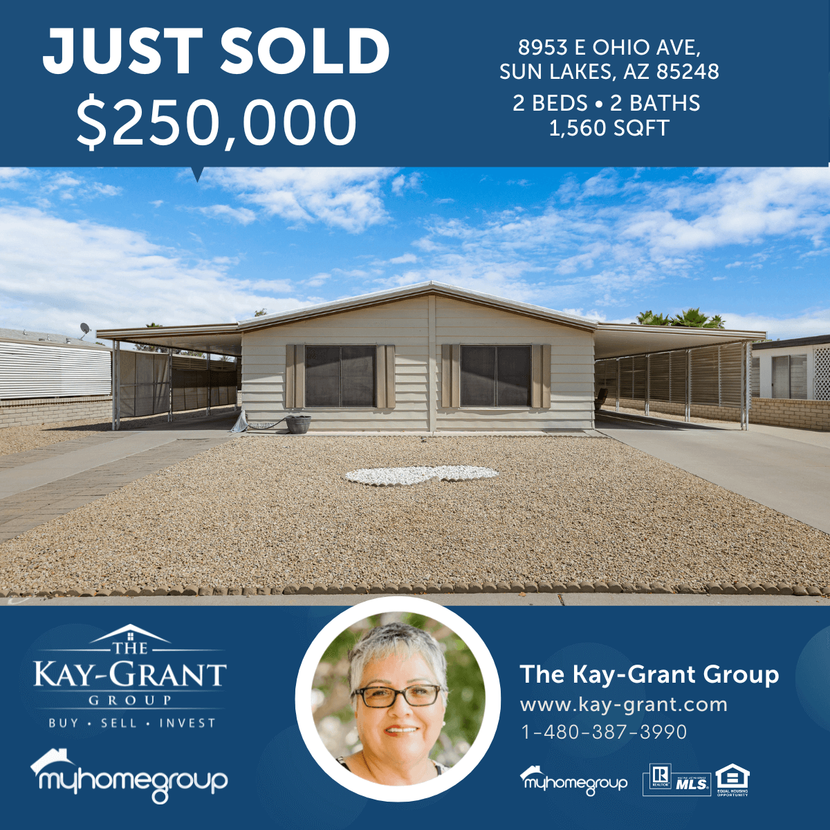 Sun Lakes Home Just Sold