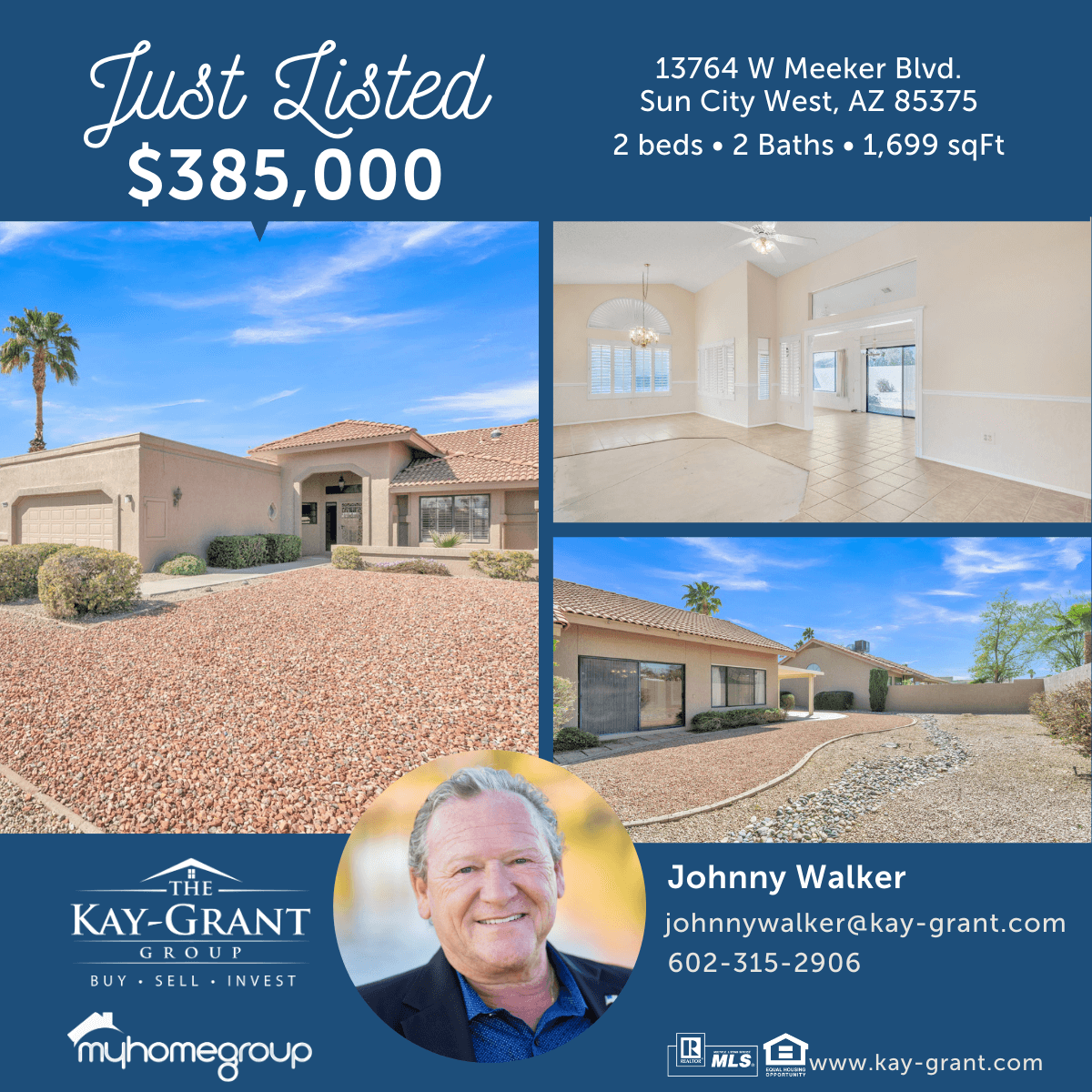 two-bedroom Sun City home just listed