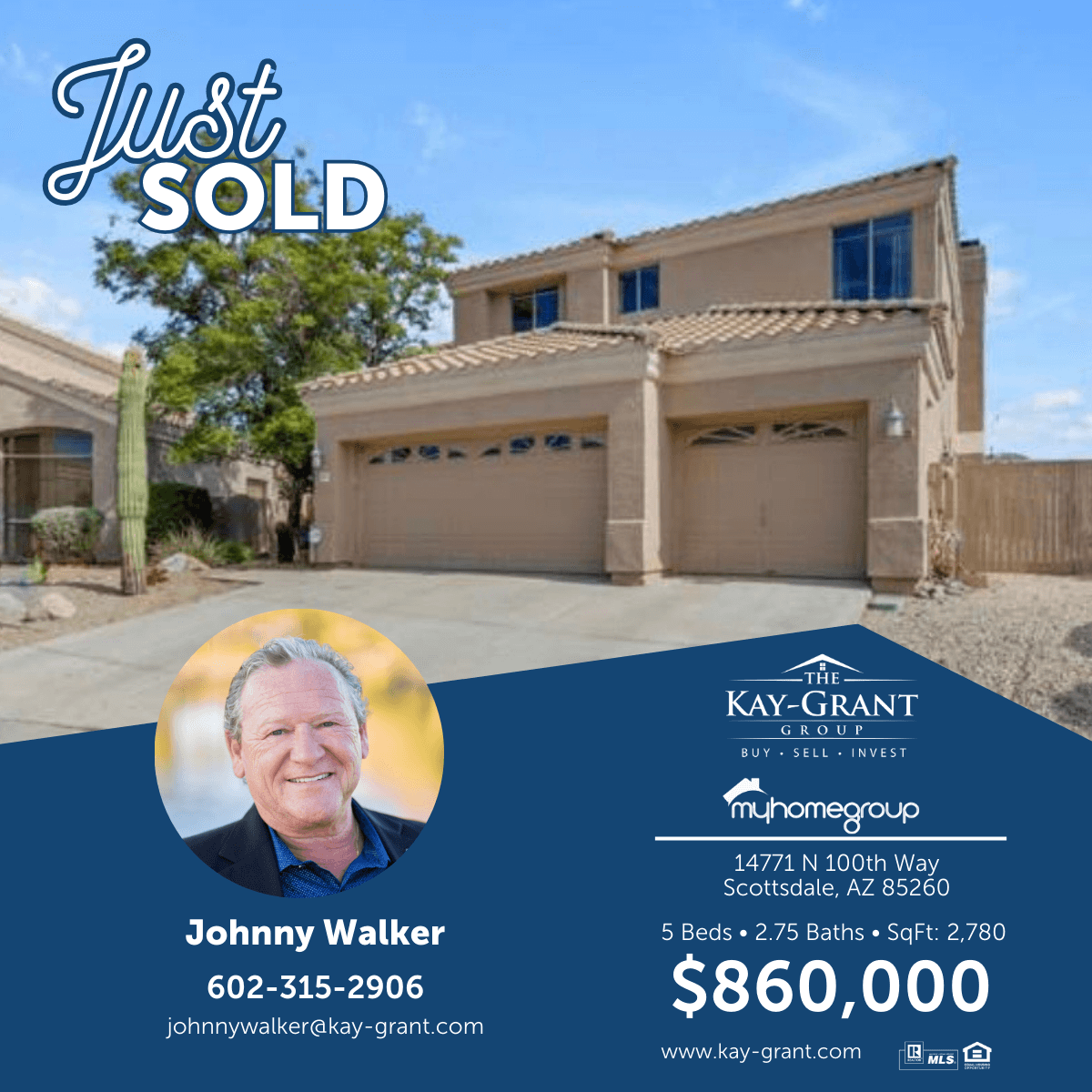two-story five-bedroom Scottsdale home just sold