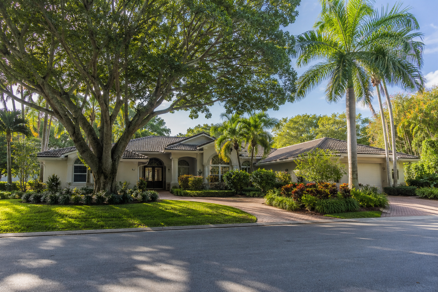 Residential exterior representing the Palm Beach County move-up market. Supports a consumer-education blog asset examining how families evaluate genuine readiness to move to a larger home across timeline, budget, and priority factors.