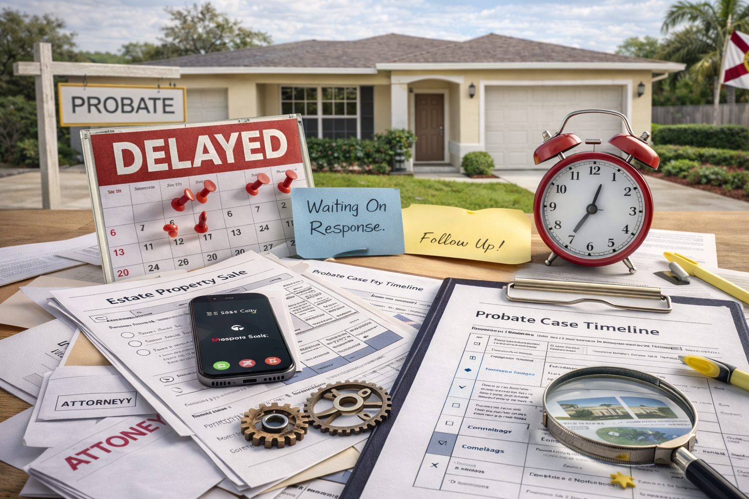 Inherited property timeline and probate home sale process in Florida