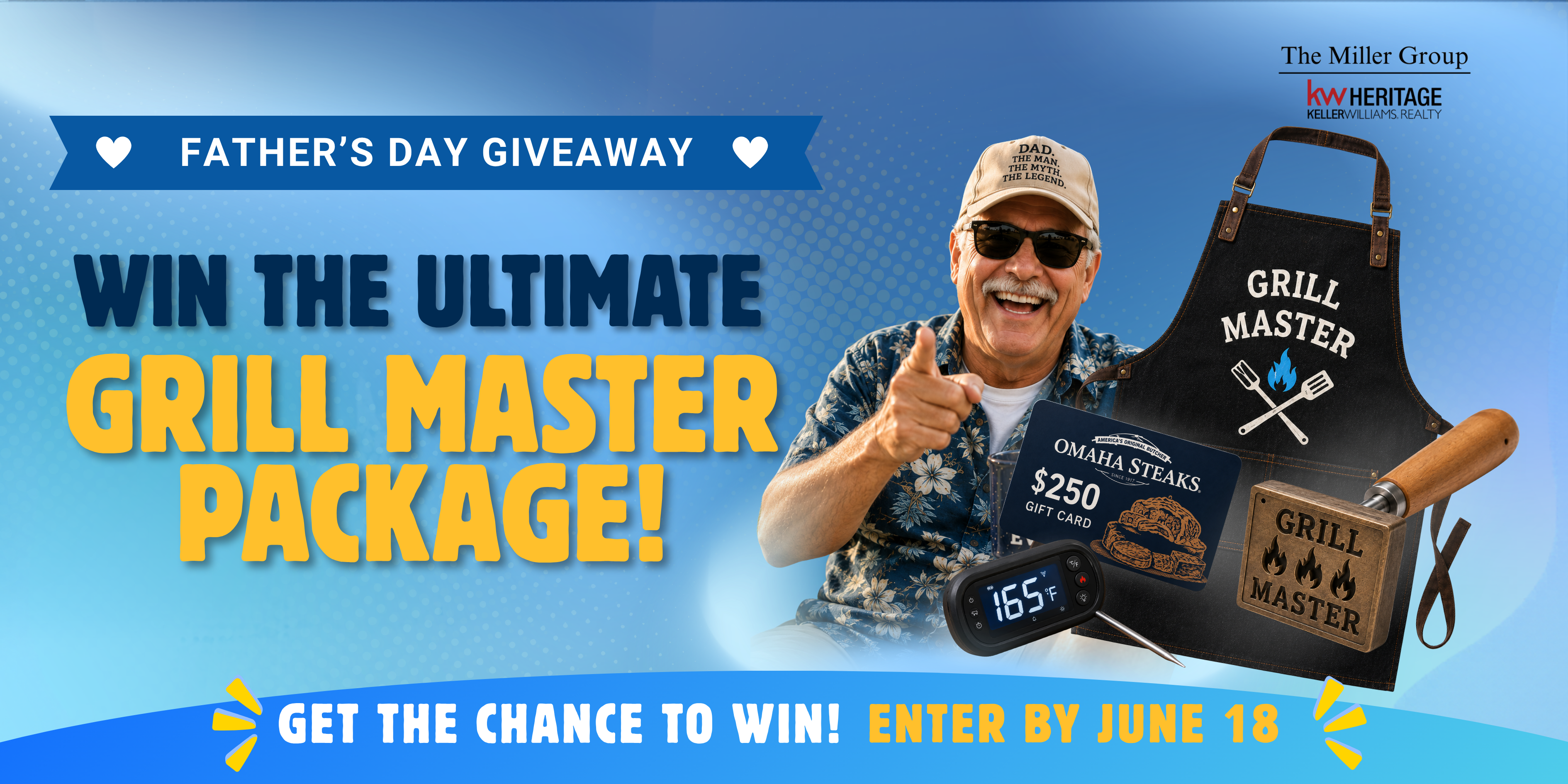 Father's Day Giveaway Bonus Entry Complete Banner