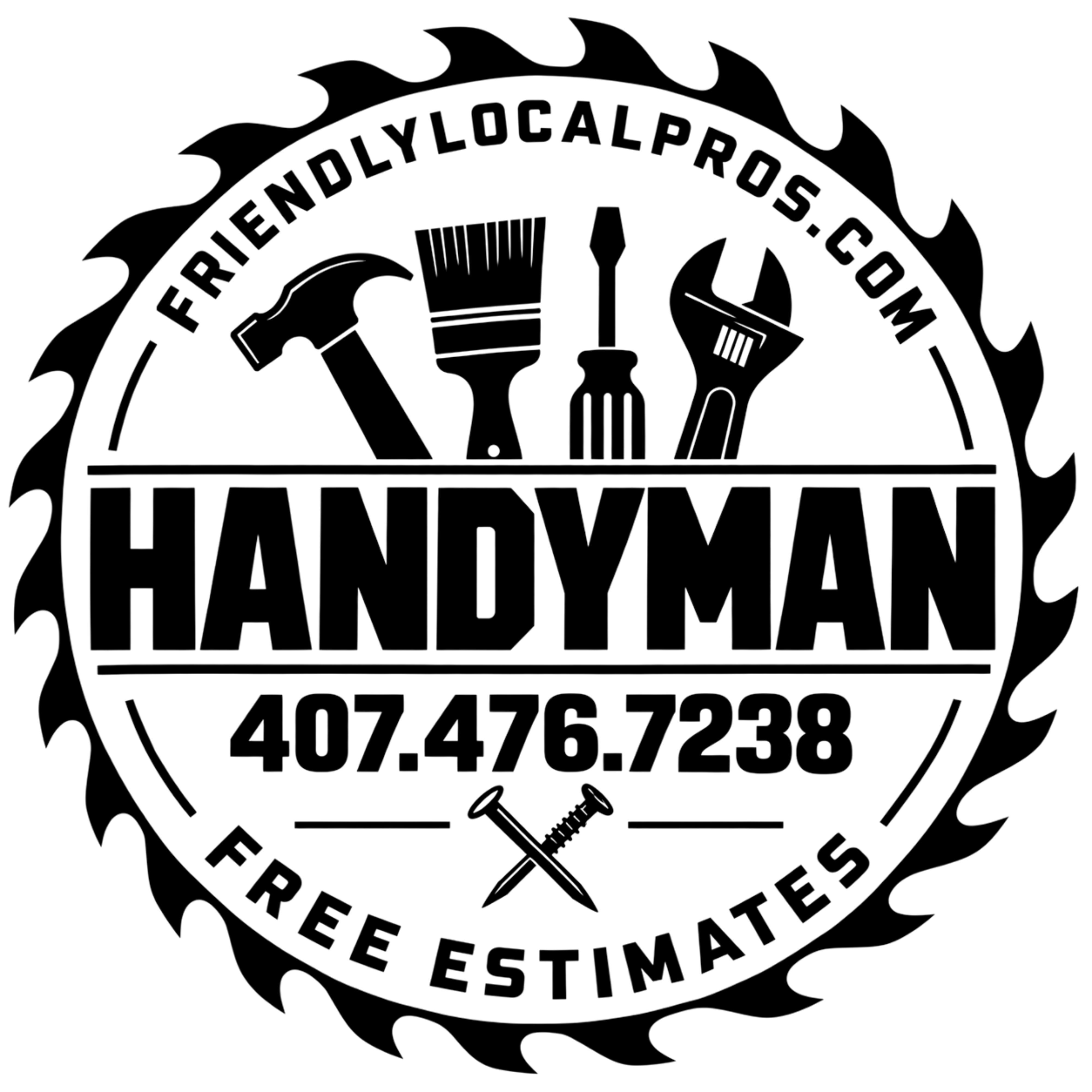 Friendly Local Pros Logo