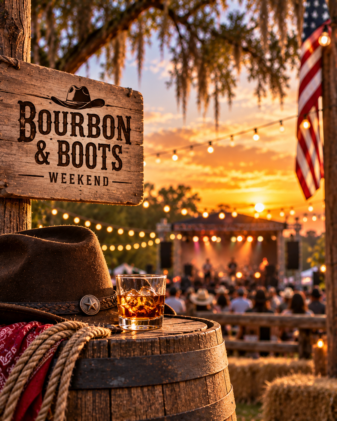 Bourbon and Boots Weekend at Boxi Park Lake Nona