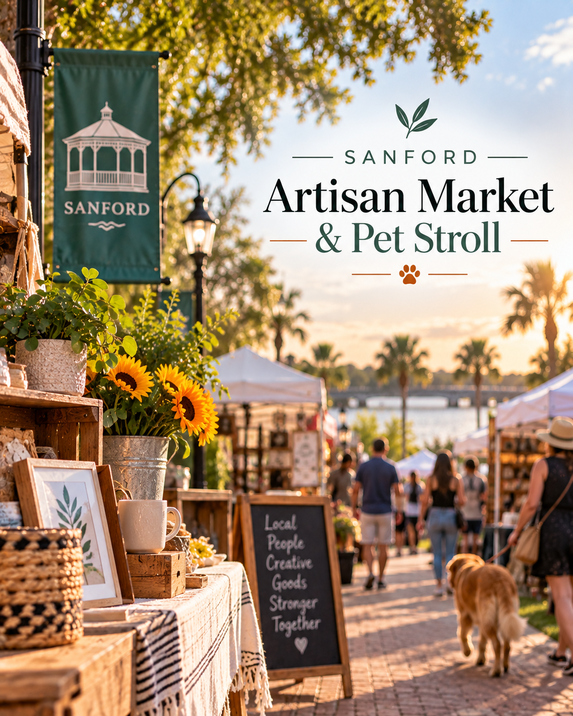 Sanford Artisan Market and Pet Stroll