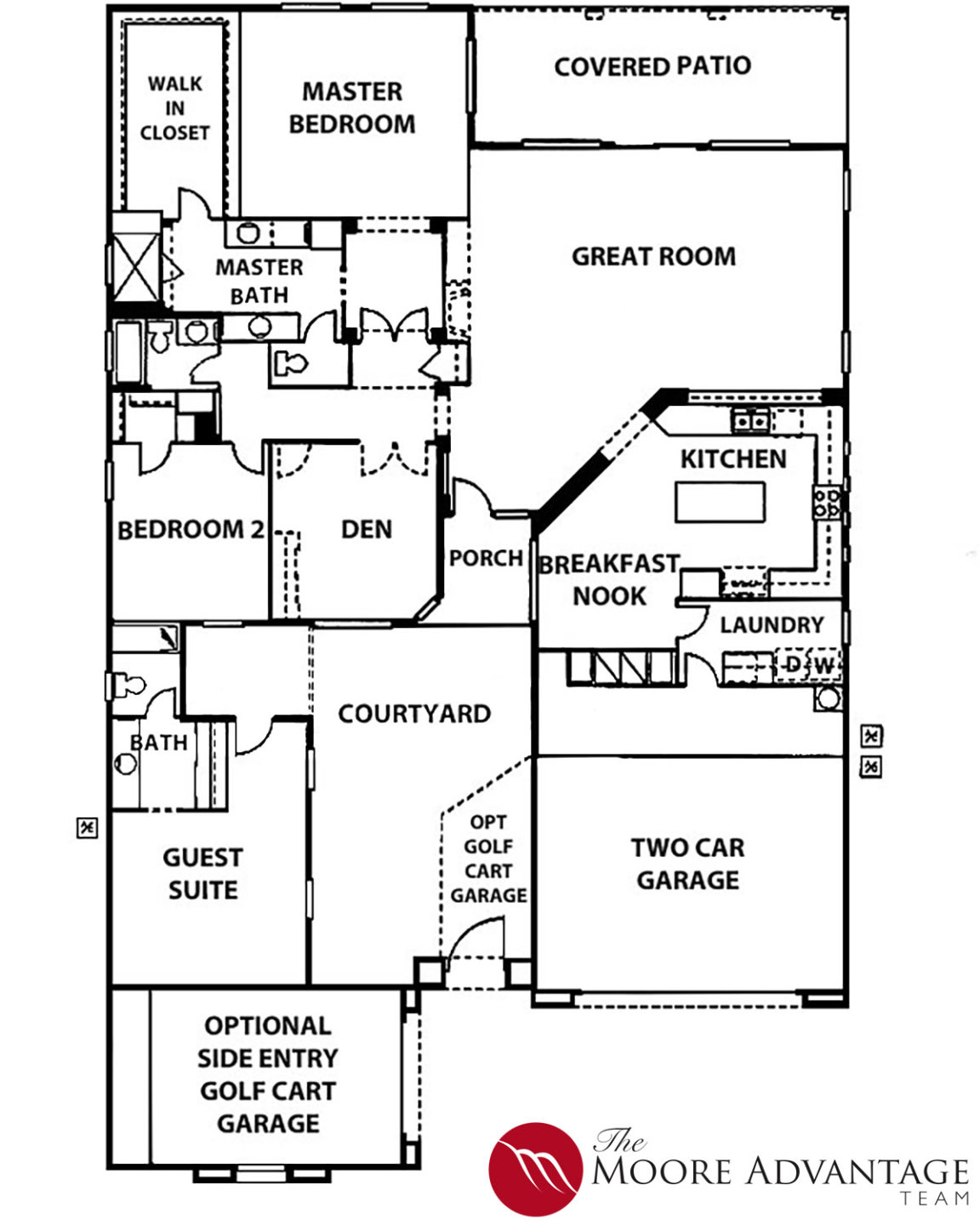 Cimarron 2610 Floor Plan At Saddlebrooke