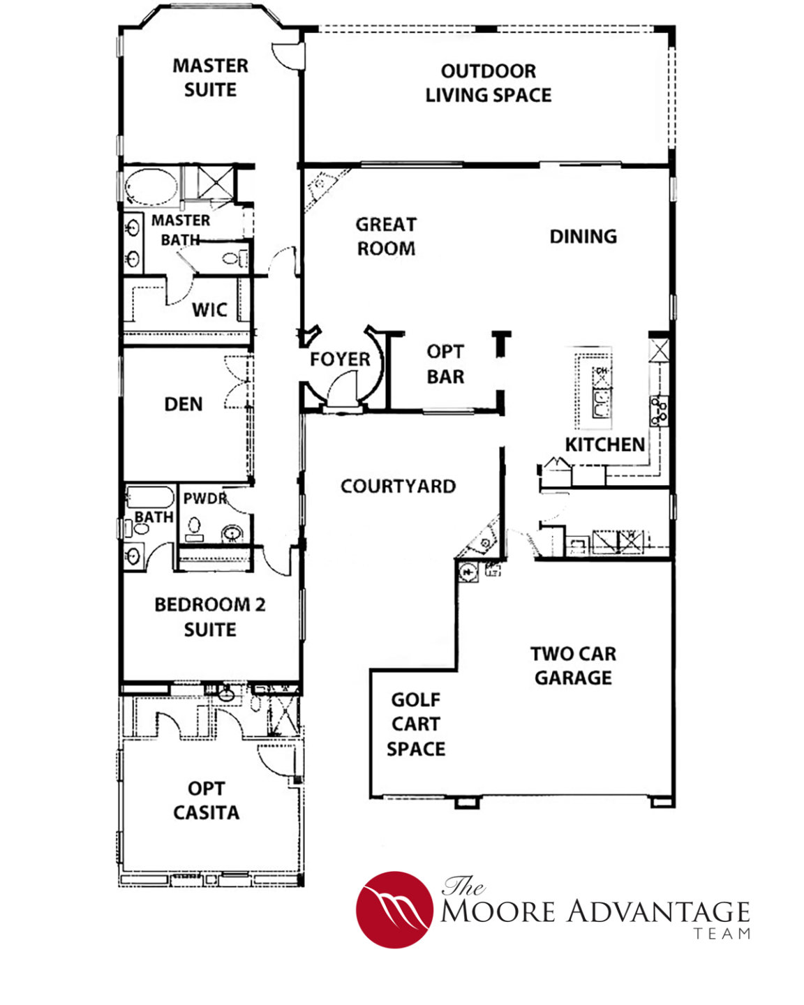 Mirasol 2188 Floor Plan At Saddlebrooke