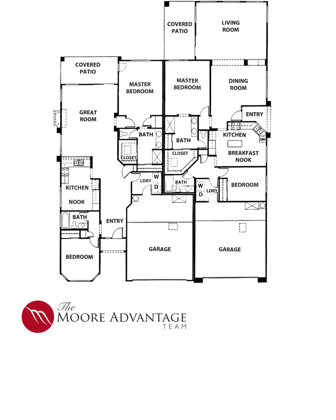 Monaco 1466 Floor Plan At Saddlebrooke