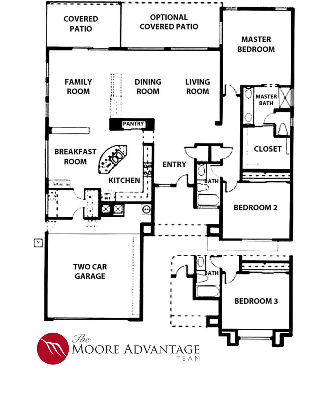Montana 1870 Floor Plan At Saddlebrooke