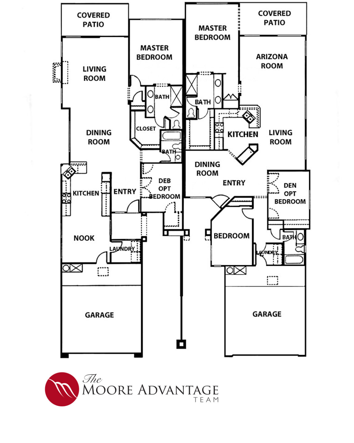 Naples 1724 Floor Plan At Saddlebrooke