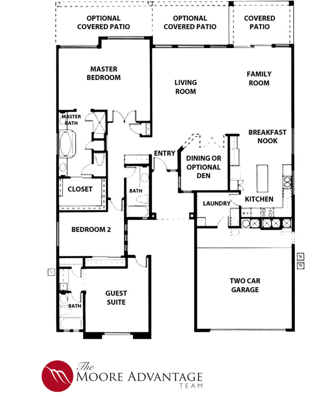 Ponderosa 2405 Floor Plan At Saddlebrooke