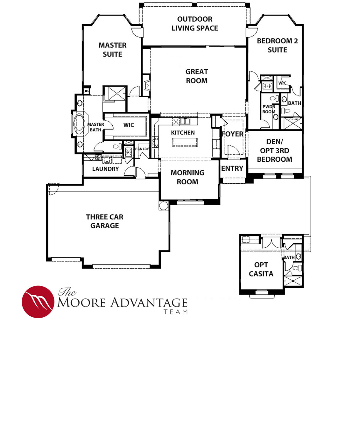Sabino Floor Plan At Saddlebrooke