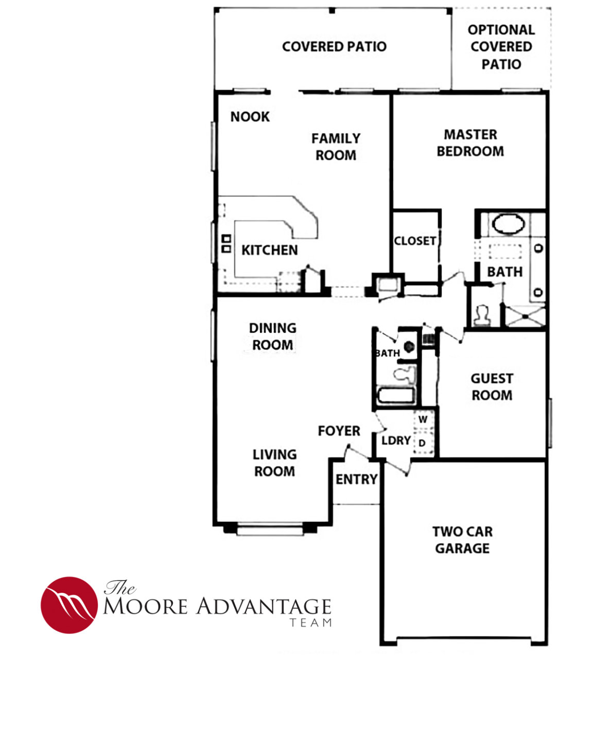 Shalimar Floor Plan At Saddlebrooke