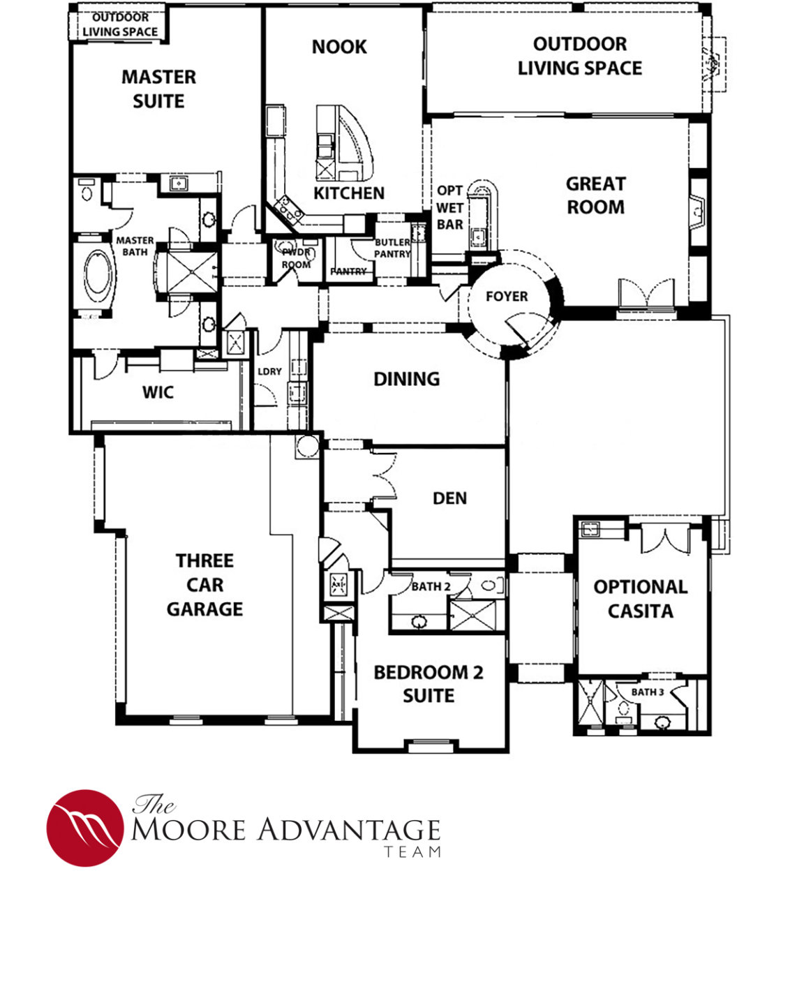 Sonoran 8003 Floor Plan At Saddlebrooke
