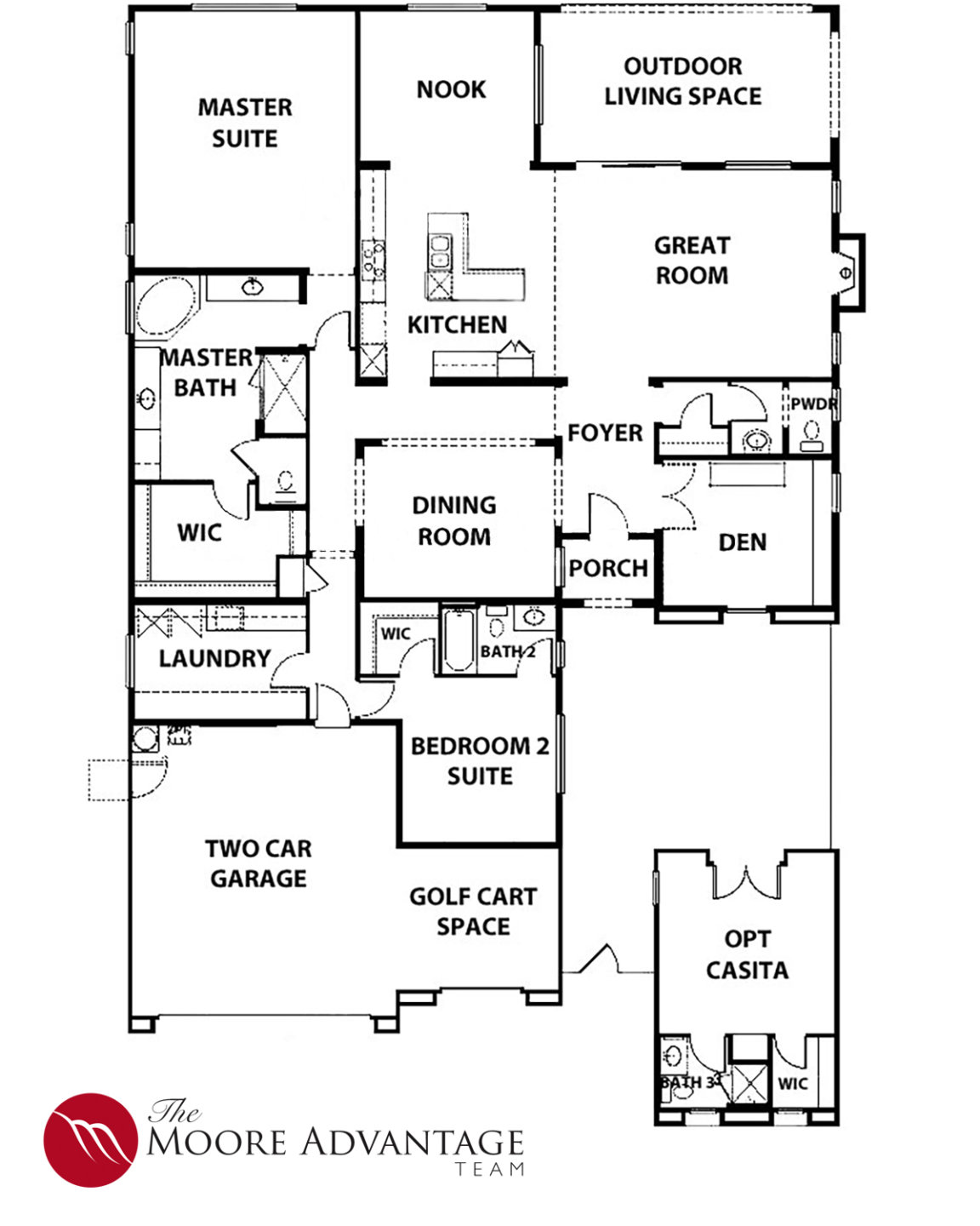 Verano Floor Plan At Saddlebrooke