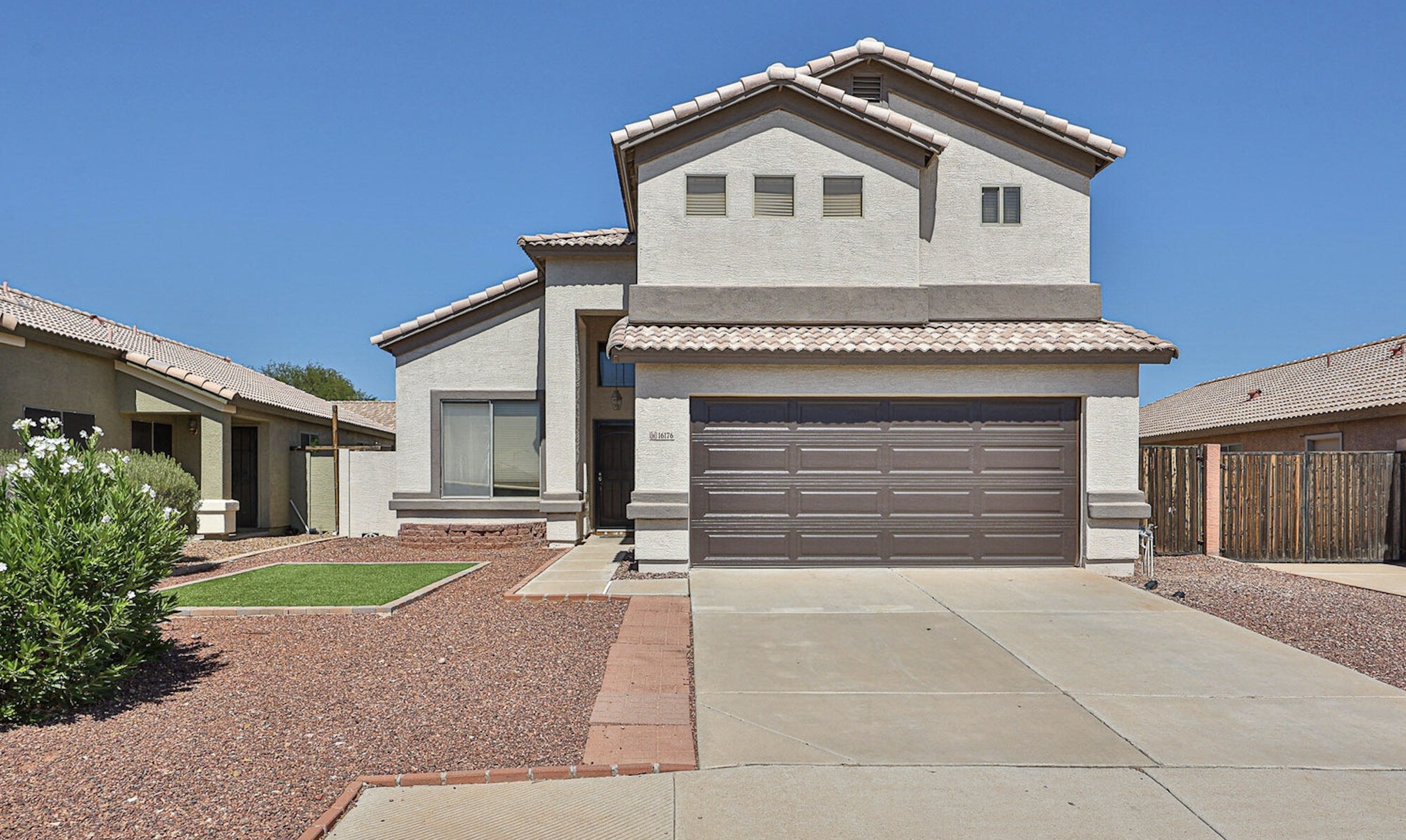 Two-story home in Mountain Vista Ranch in Surprise Arizona