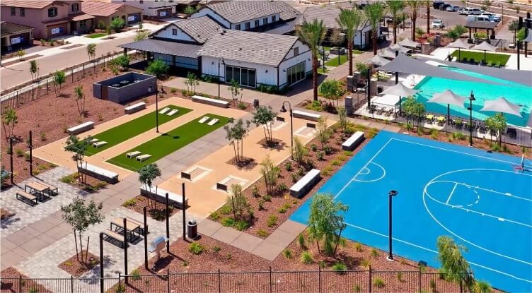 Master-planned neighborhood homes in Surprise Arizona