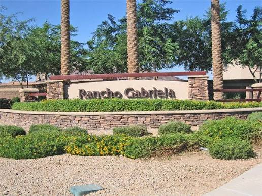 Rancho Gabriela community entrance in Surprise Arizona