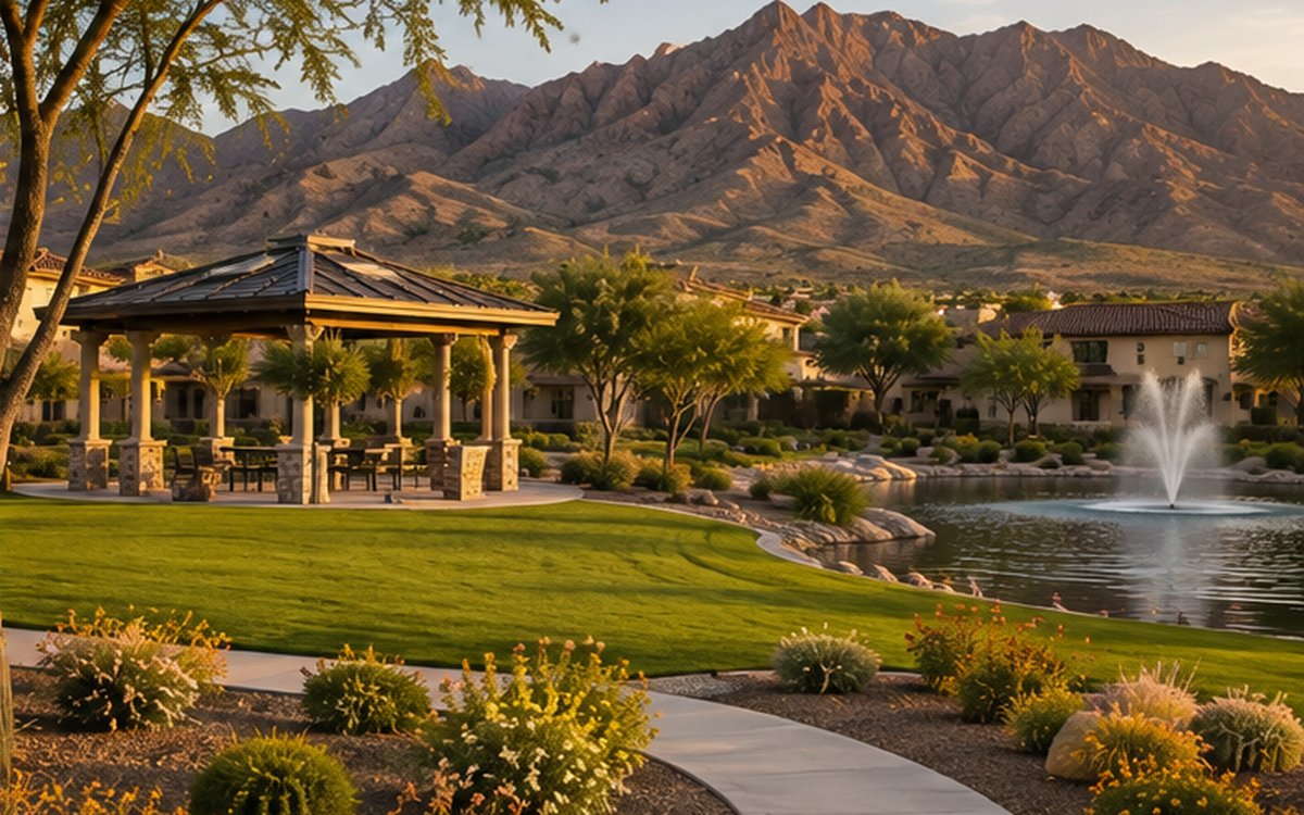 Asante homes and community in Surprise Arizona