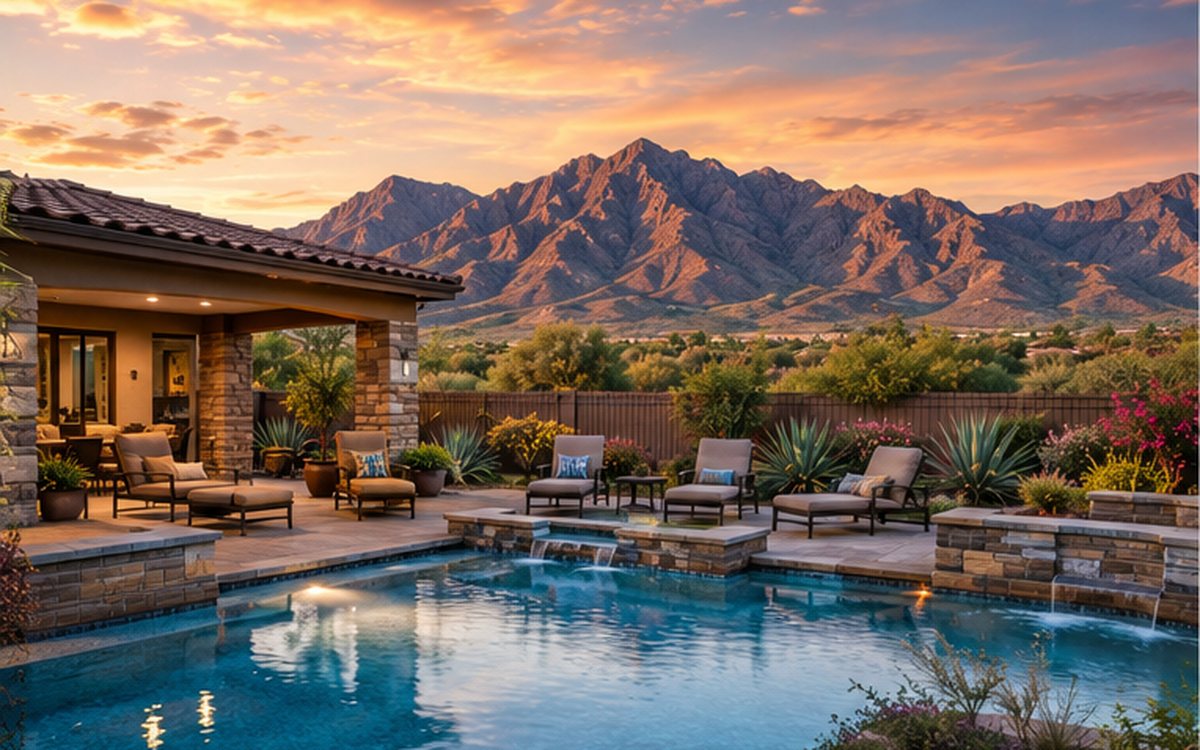 Homes with pools in Surprise Arizona
