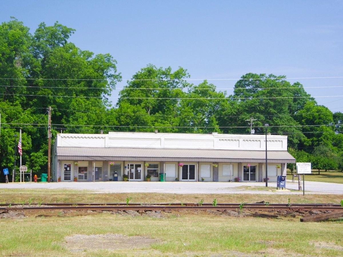 Bowersville, Georgia's town hall and post office building